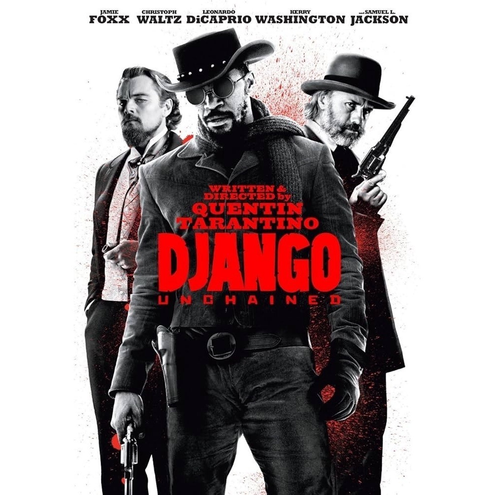 Django Unchained DVD, disc only, no original case